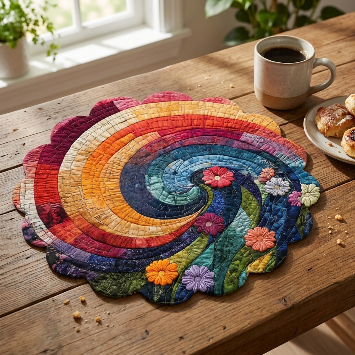 LISTINGOPT::pluxira::rainbow-swirl-table-placemat-for-cheerful-dining::variant-unique-7f21d1e77f9fef