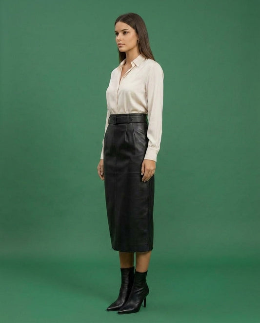 LISTINGOPT::pluxira::rhana-women-s-genuine-leather-pencil-skirt::02-side