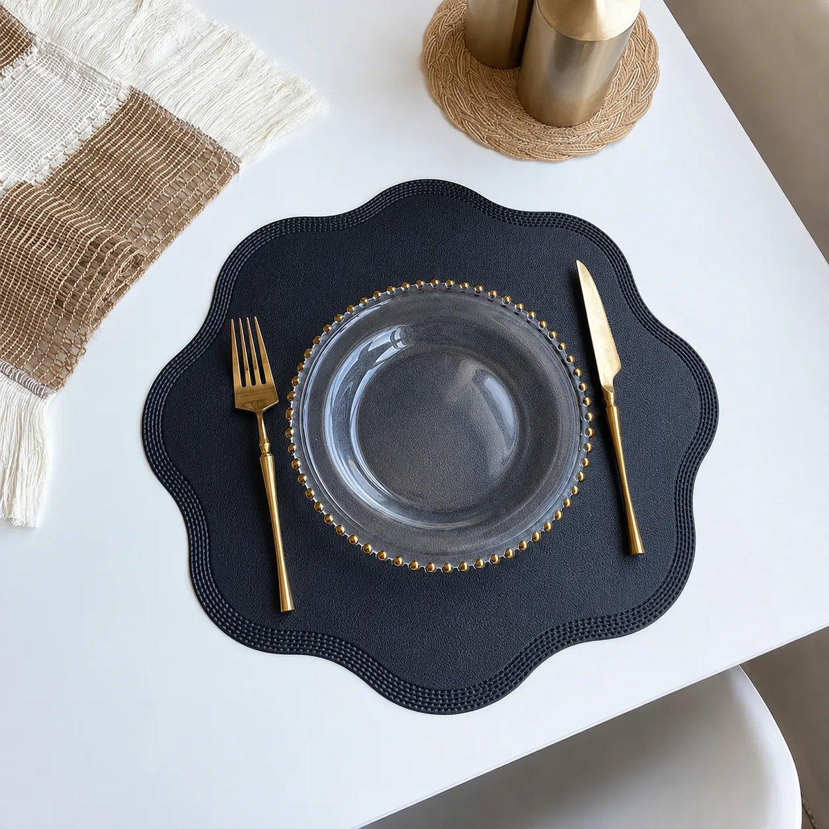 Floral Table Placemats That Wipe Clean