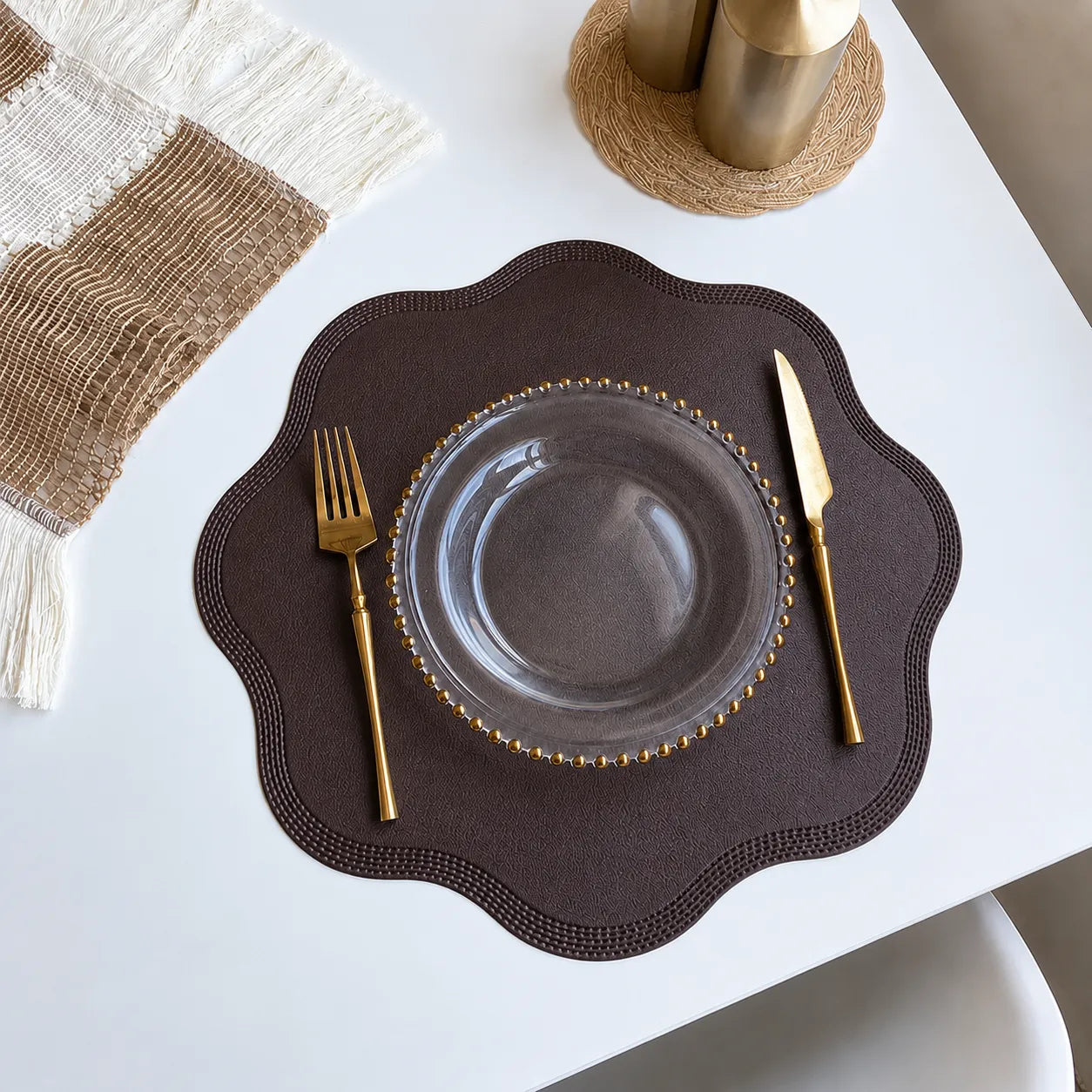 Floral Table Placemats That Wipe Clean
