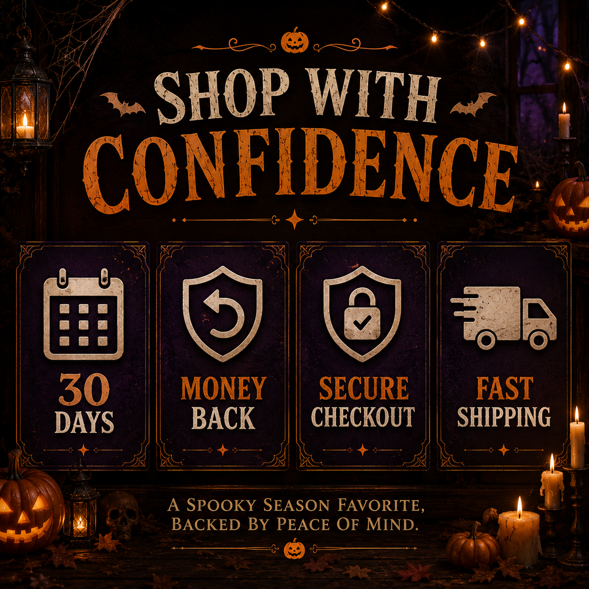 Haunted House Table Kit For Halloween Fun