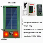 Solar Bird Deterrent for Peaceful Outdoor Spaces