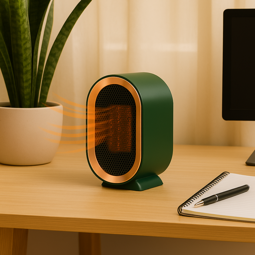 Portable Ceramic Table Heater For Cozy Rooms
