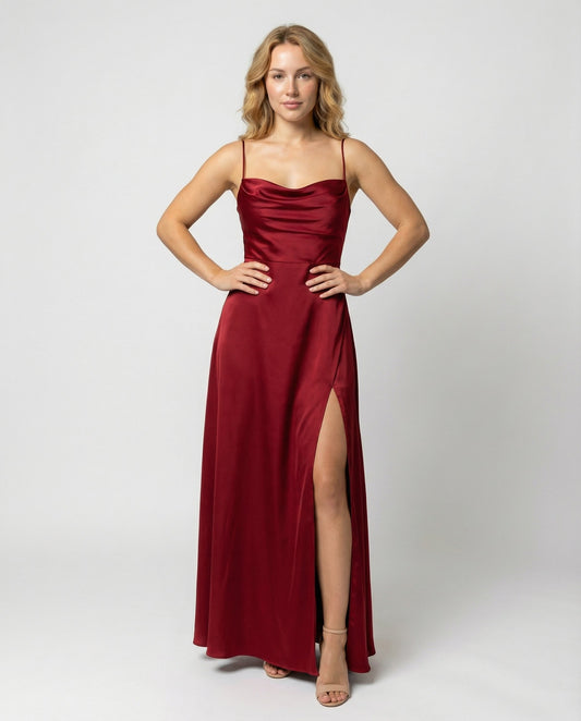 Elegant Maxi Dress with Slit for Summer for Women - Stylish and Comfortable