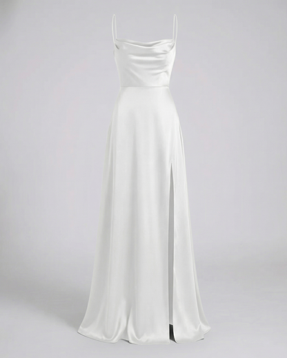 Elegant Maxi Dress with Slit for Summer for Women - Stylish and Comfortable