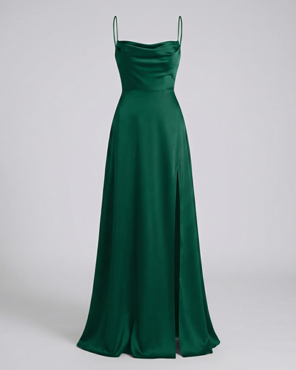 Elegant Maxi Dress with Slit for Summer for Women - Stylish and Comfortable