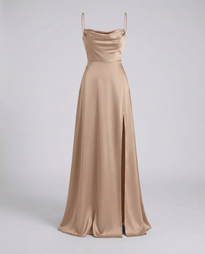 Elegant Maxi Dress with Slit for Summer for Women - Stylish and Comfortable