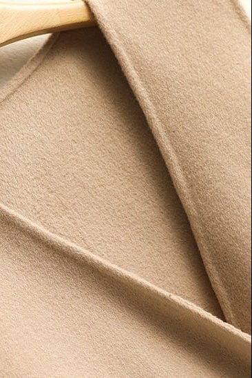 Elegant Pure Cashmere Vest - Wrap Front, V-Neckline, Soft & Breathable 7