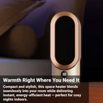 Compact Space Heater For Quiet Room Warmth