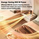 Compact Space Heater For Quiet Room Warmth