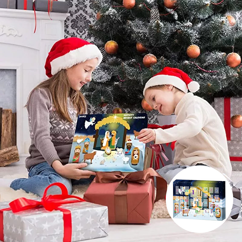 Nativity Advent Calendar For Family Countdown