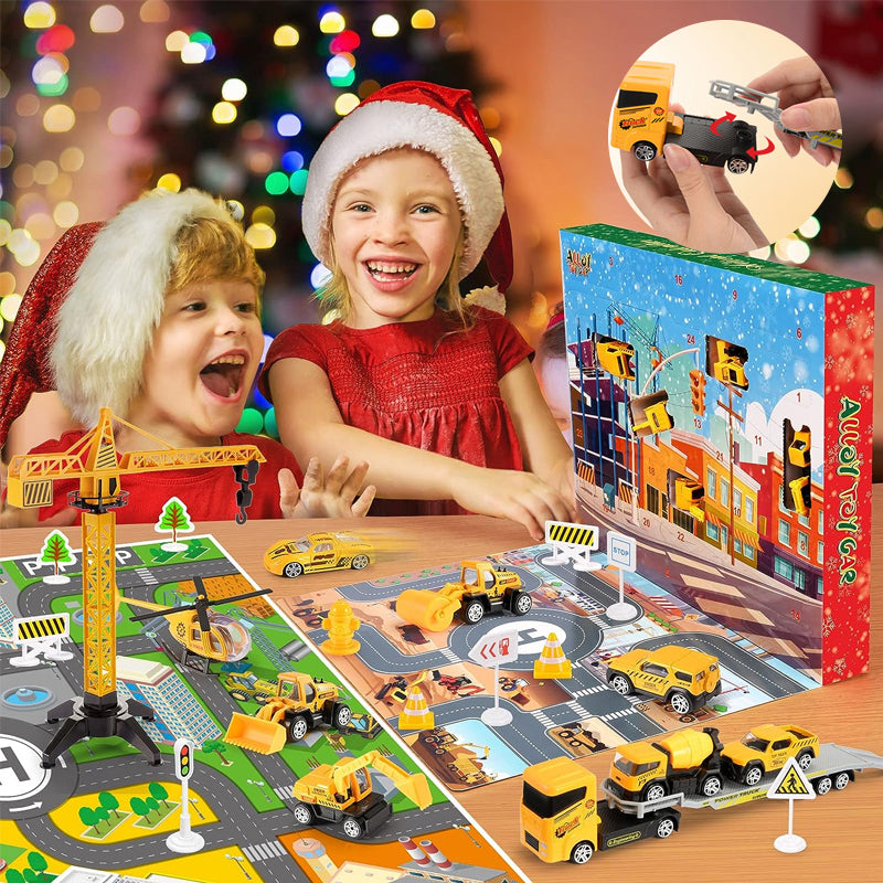 Construction Advent Calendar For Creative Play