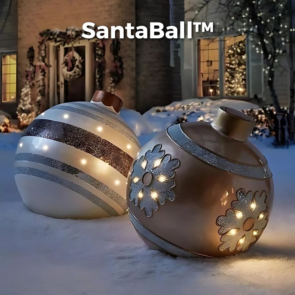 Inflatable Christmas Ornament for Easy Holiday Cheer