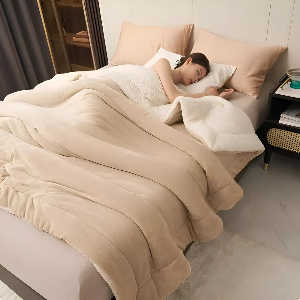 Reversible Fleece Blanket For Cozy Nights