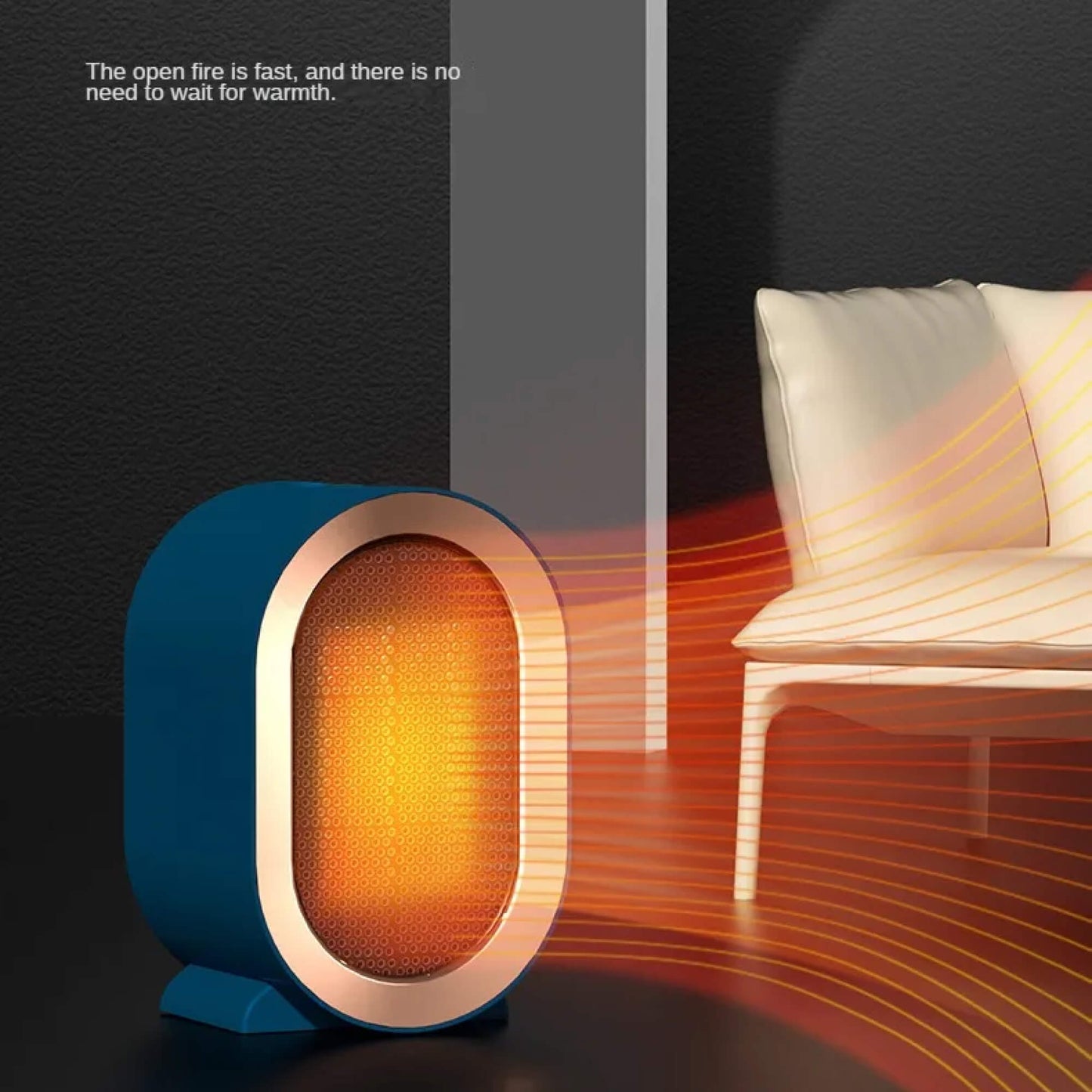 Portable Ceramic Table Heater For Cozy Rooms