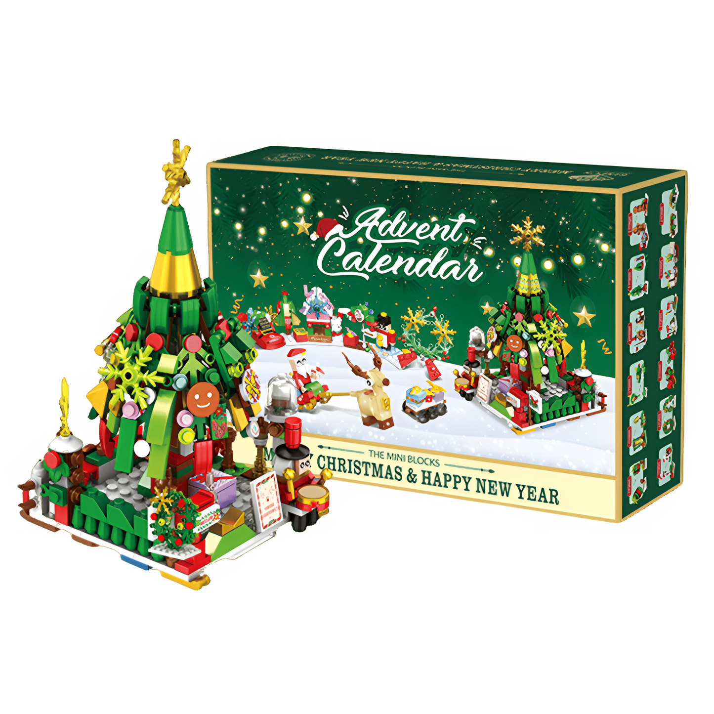 Advent Building Block Table For Festive Family Fun