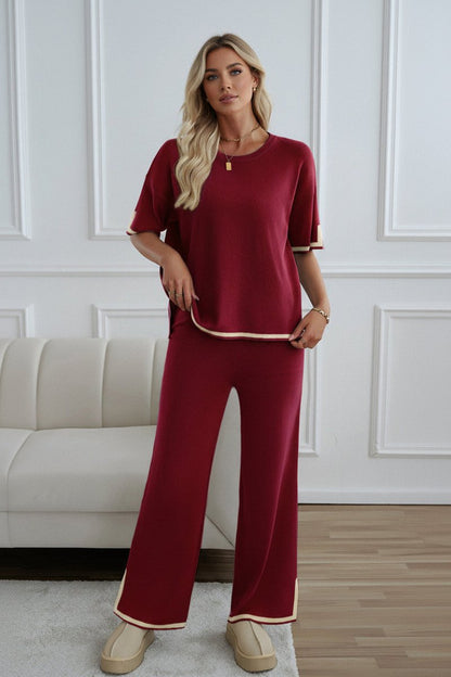 Heidi Mode - Vintage-Inspired Women's Lounge Suit in Soft Breathable Fabric 10