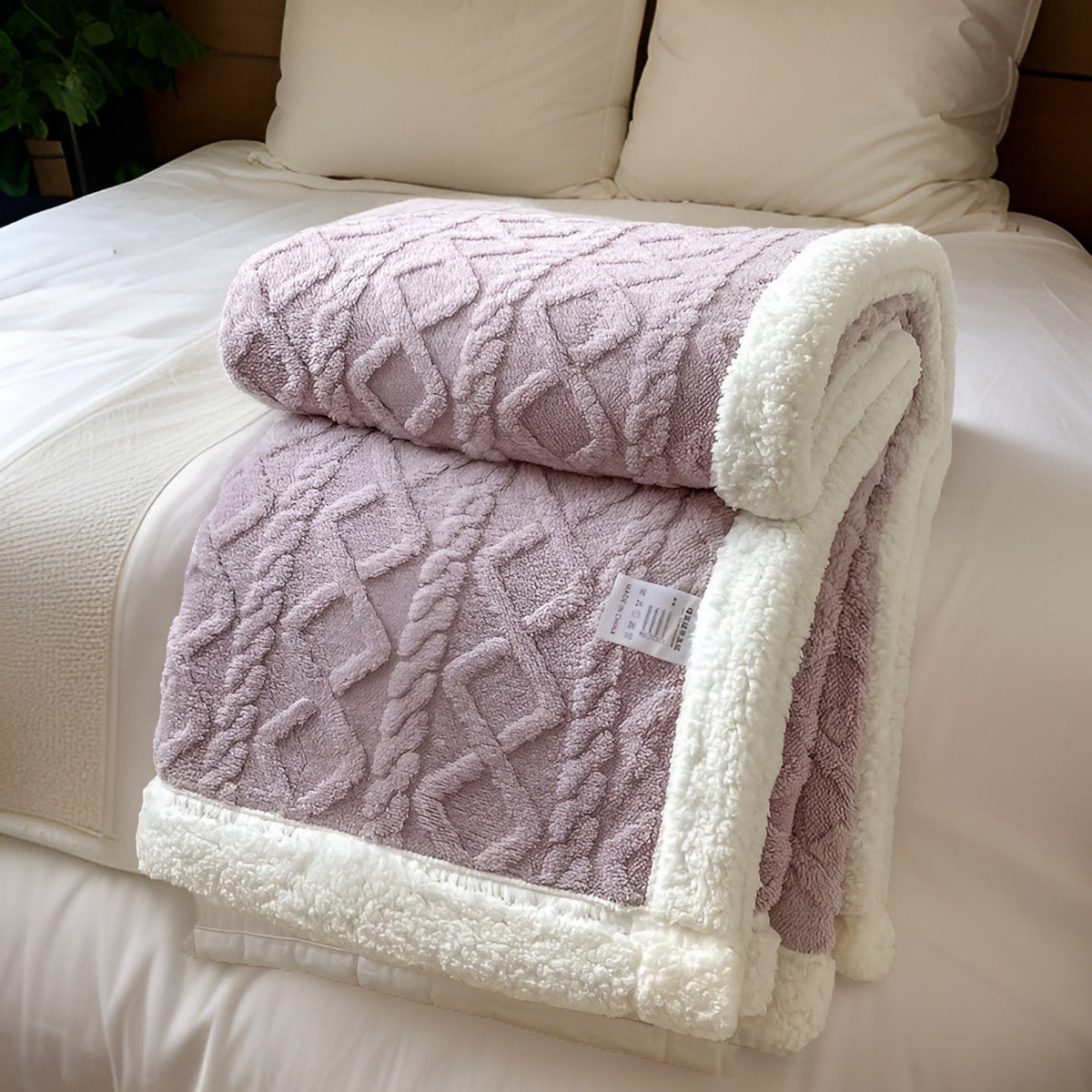 Reversible Fleece Blanket For Cozy Everyday Warmth