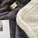 Reversible Fleece Blanket For Cozy Everyday Warmth