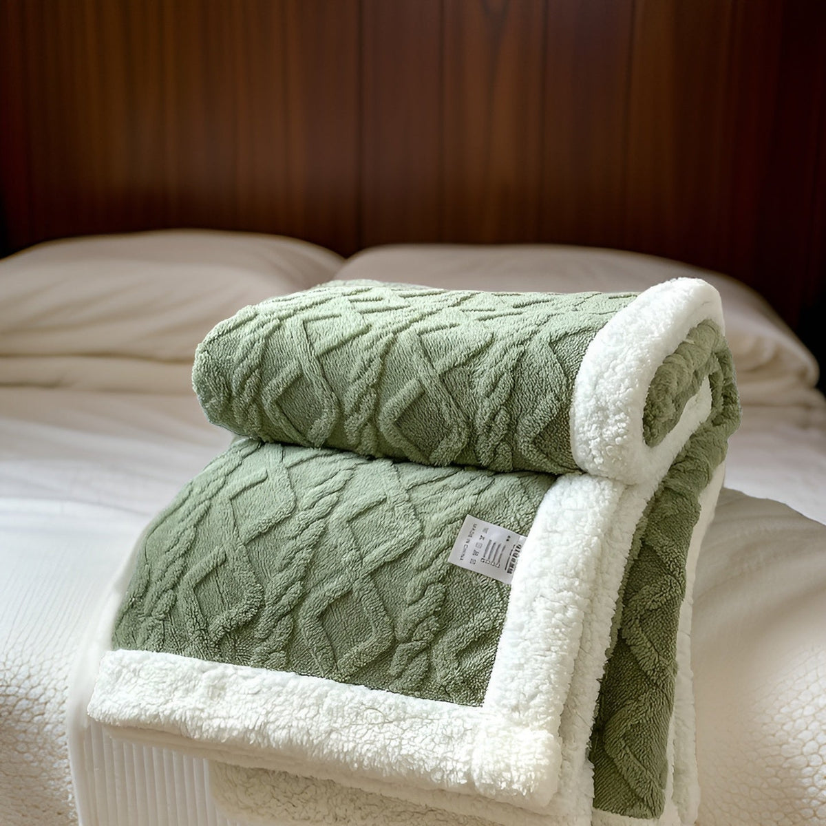 Reversible Fleece Blanket For Cozy Everyday Warmth