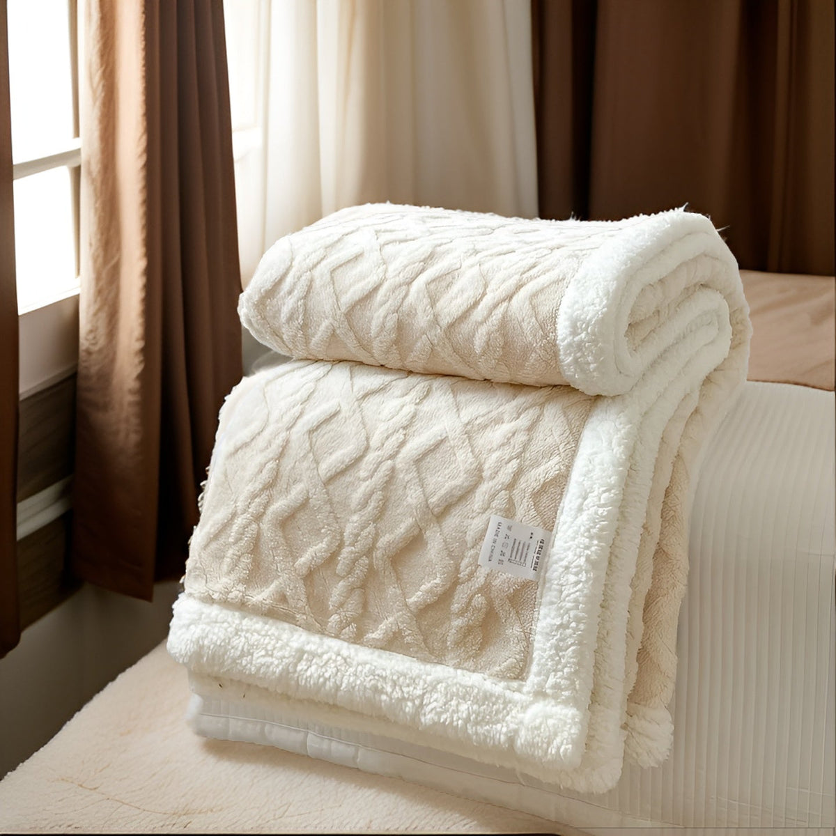 Reversible Fleece Blanket For Cozy Everyday Warmth
