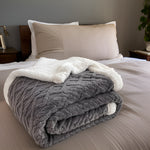 Reversible Fleece Blanket For Cozy Everyday Warmth
