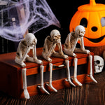 Spooky Skeleton Ornament Set For Easy Halloween Decor