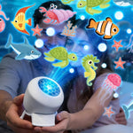 OCEANLUME – 360° drehbare LED-Ozeanprojektor-Nachtleuchte