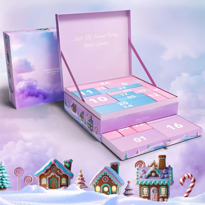 Creative Advent Table For Calm Holiday Crafting