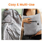 Heated Snuggle Blanket For Cozy Evenings