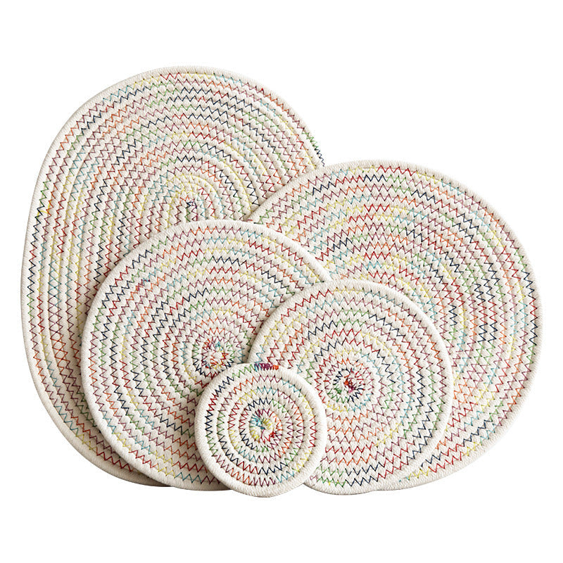 Round Natural Placemats For Effortless Tables