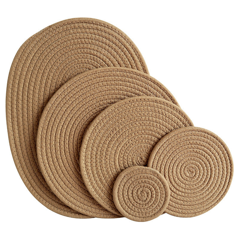 Round Natural Placemats For Effortless Tables