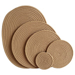 Round Natural Placemats For Effortless Tables