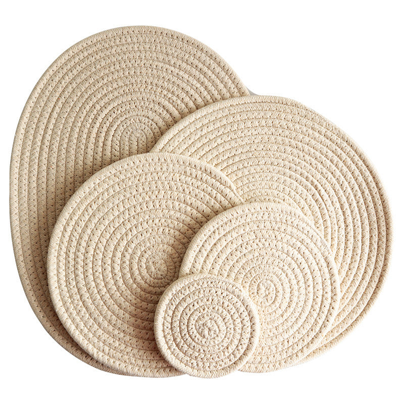 Round Natural Placemats For Effortless Tables