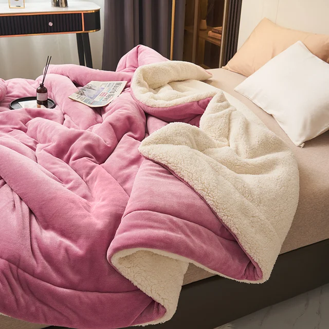 Reversible Fleece Blanket For Cozy Warmth