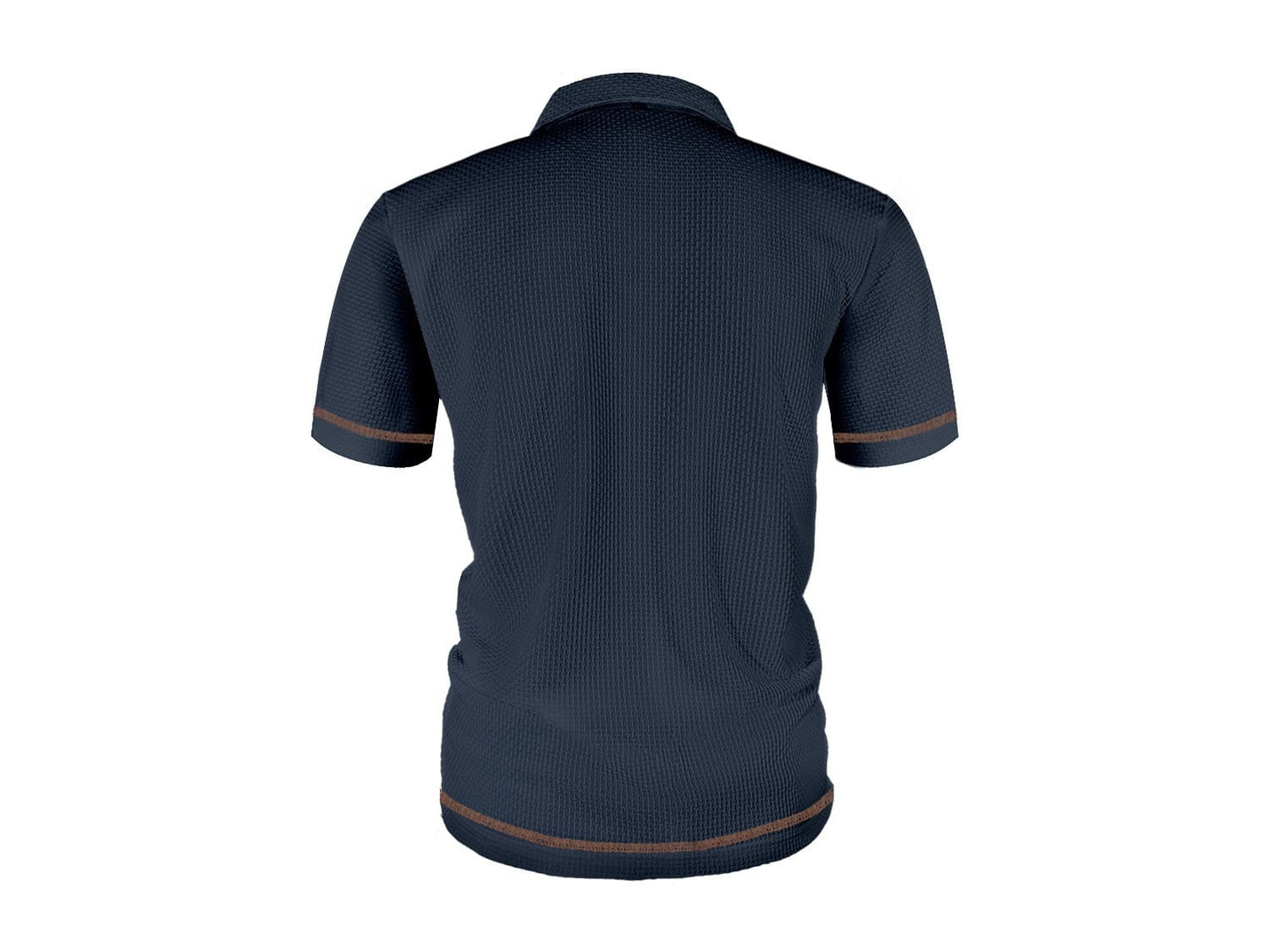 Men's Polo Shirt | Airy Modern Polo with Knitted Texture