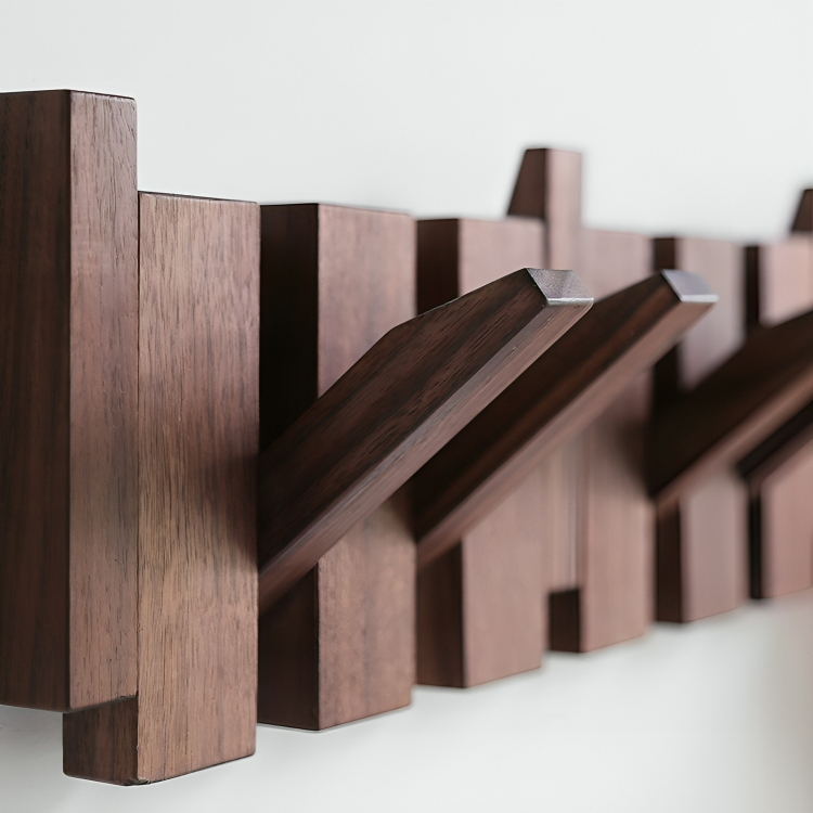 Piano Key Hook Rack For Tidy Entryways