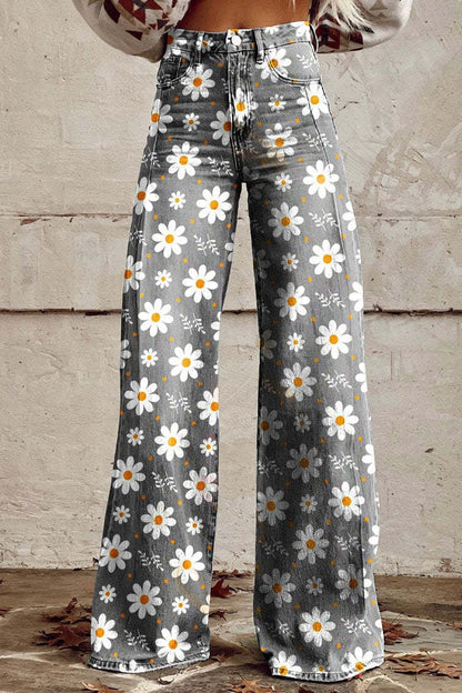 Ritan Women's Baggy Jeans - Soft, Breathable Fabric, Relaxed Fit for Summer Style 0