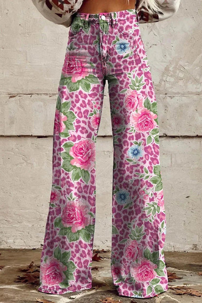 Ritan Women's Baggy Jeans - Soft, Breathable Fabric, Relaxed Fit for Summer Style 10