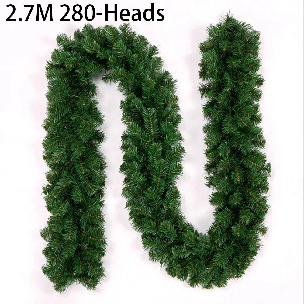 2.7m Christmas Garland for Festive Decorating