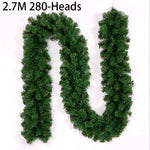 2.7m Christmas Garland for Festive Decorating