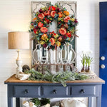 Autumn Door Wreath For A Warm Welcome