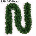 2.7m Christmas Garland for Festive Decorating