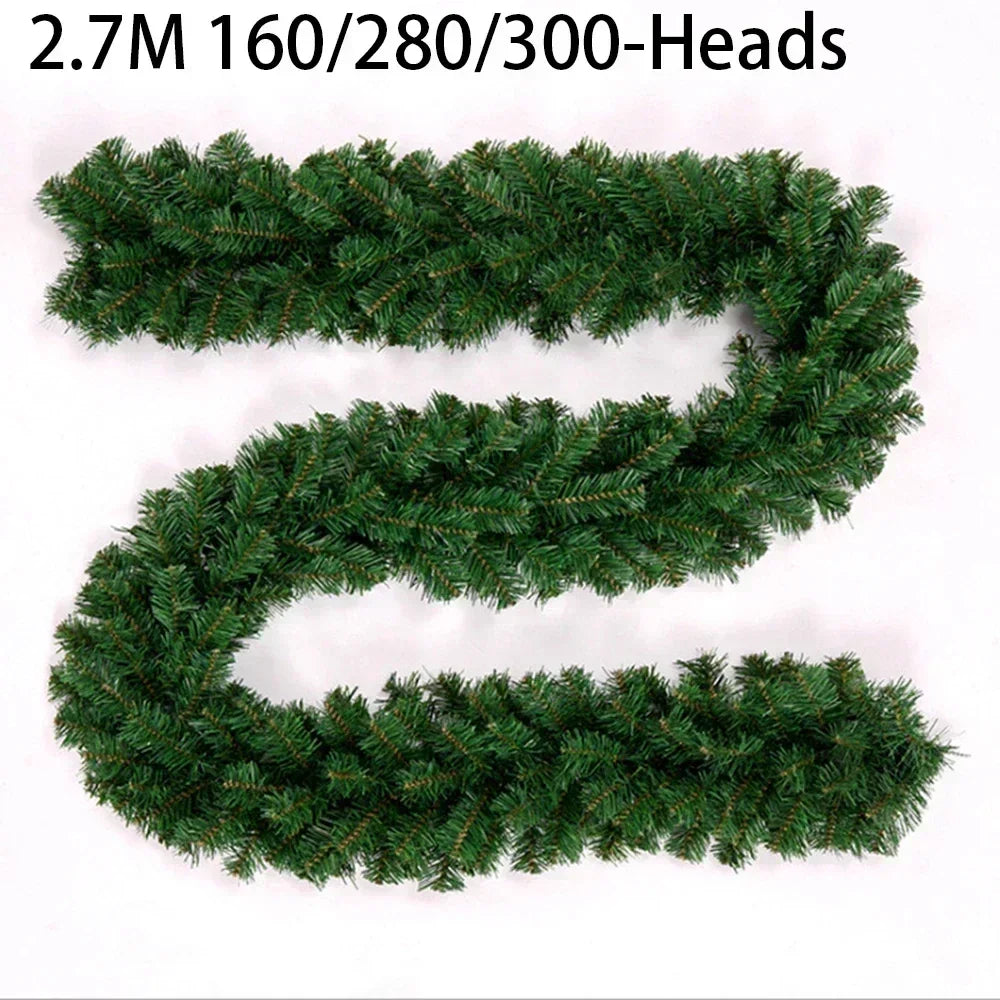 2.7m Christmas Garland for Festive Decorating
