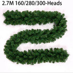 2.7m Christmas Garland for Festive Decorating