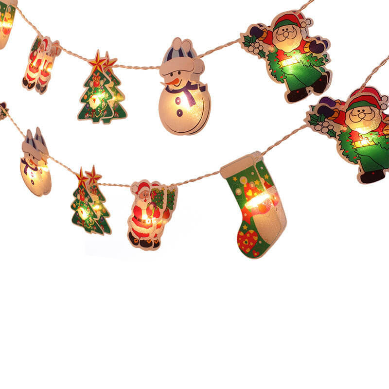 Christmas Table String Lights For Cozy Glow
