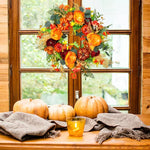 Autumn Door Wreath For A Warm Welcome