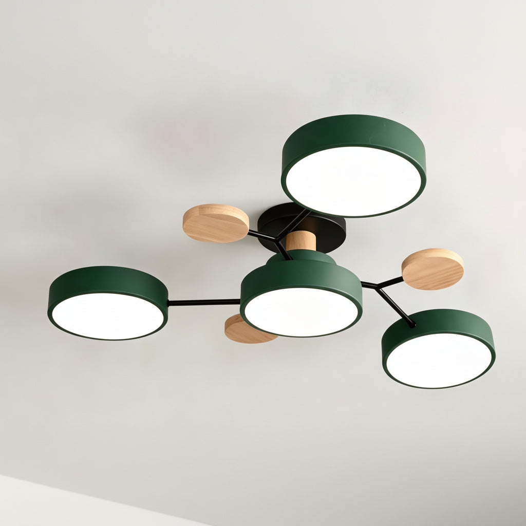 Minimalist LED Ceiling Light – Space-Saving Glow