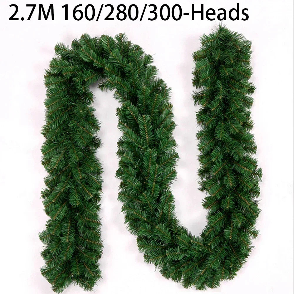 2.7m Christmas Garland for Festive Decorating