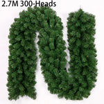2.7m Christmas Garland for Festive Decorating
